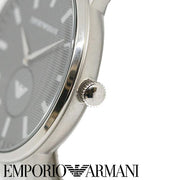  Shop Authentic Emporio Armani Renato Quartz Black Dial Silver Steel Strap  Watch For Men - AR11118 - Luxxuri