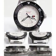  Shop Authentic Gucci G Timeless Sport White Dial Silver Steel Strap Watch For Men - YA126250 - Luxxuri