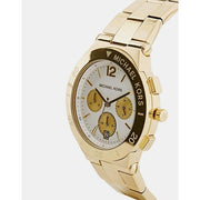  Shop Authentic Michael Kors Wyatt Chronograph White Dial Gold Steel Strap Watch For Women - MK5933 - Luxxuri