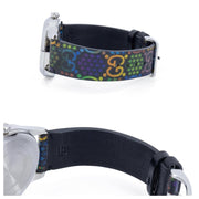  Shop Authentic Gucci G Timeless Quartz Black Dial Black Leather Strap Watch For Women - YA1264146 - Luxxuri
