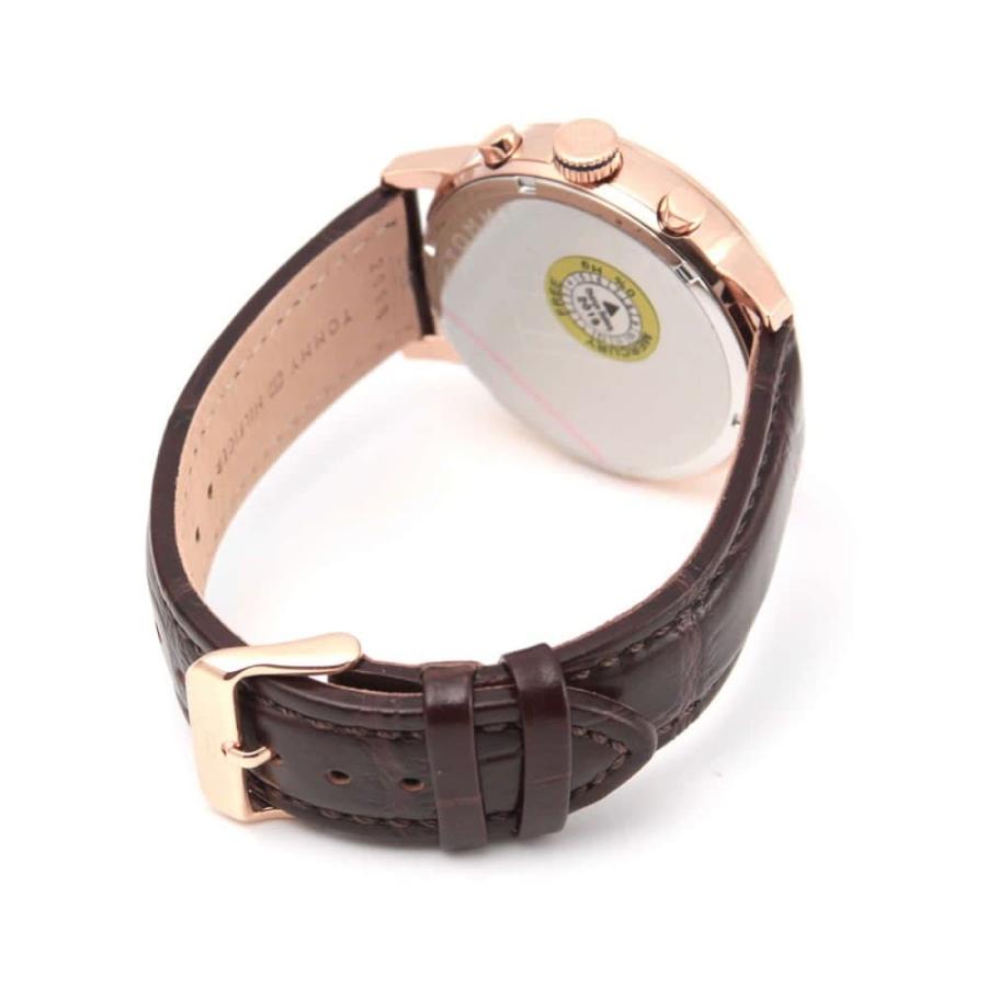  Shop Authentic Tommy Hilfiger Aiden Quartz Blue Dial Brown Leather Strap Watch for Men - 1791308 - Luxxuri