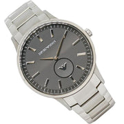  Shop Authentic Emporio Armani Renato Quartz Black Dial Silver Steel Strap  Watch For Men - AR11118 - Luxxuri