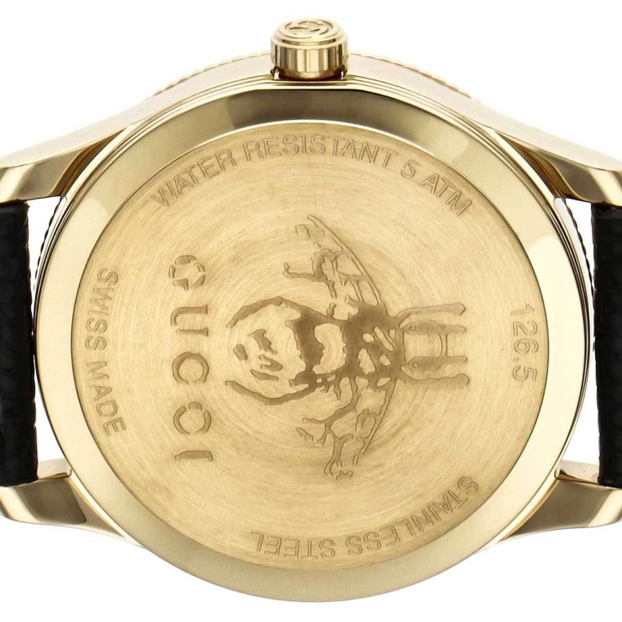  Shop Authentic Gucci G Timeless Quartz Blue Dial Black Leather Strap Watch For Men - YA1265018 - Luxxuri