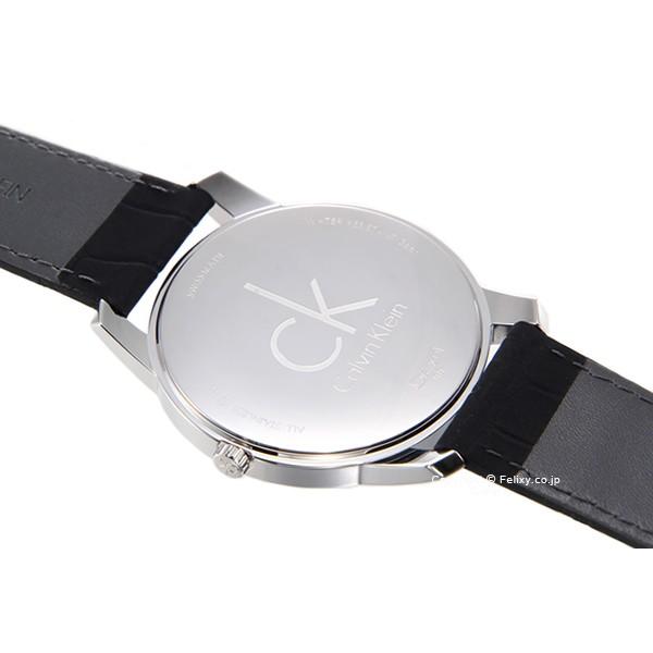  Shop Authentic Calvin Klein City Black Dial Black Leather Strap Watch for Men - K2G211C1 - Luxxuri