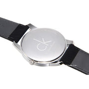  Shop Authentic Calvin Klein City Black Dial Black Leather Strap Watch for Men - K2G211C1 - Luxxuri