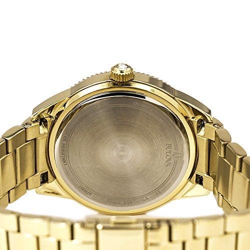  Shop Authentic Bulova Multi Function Gold Dial Gold Steel Strap Watch for Women - 97N102 - Luxxuri