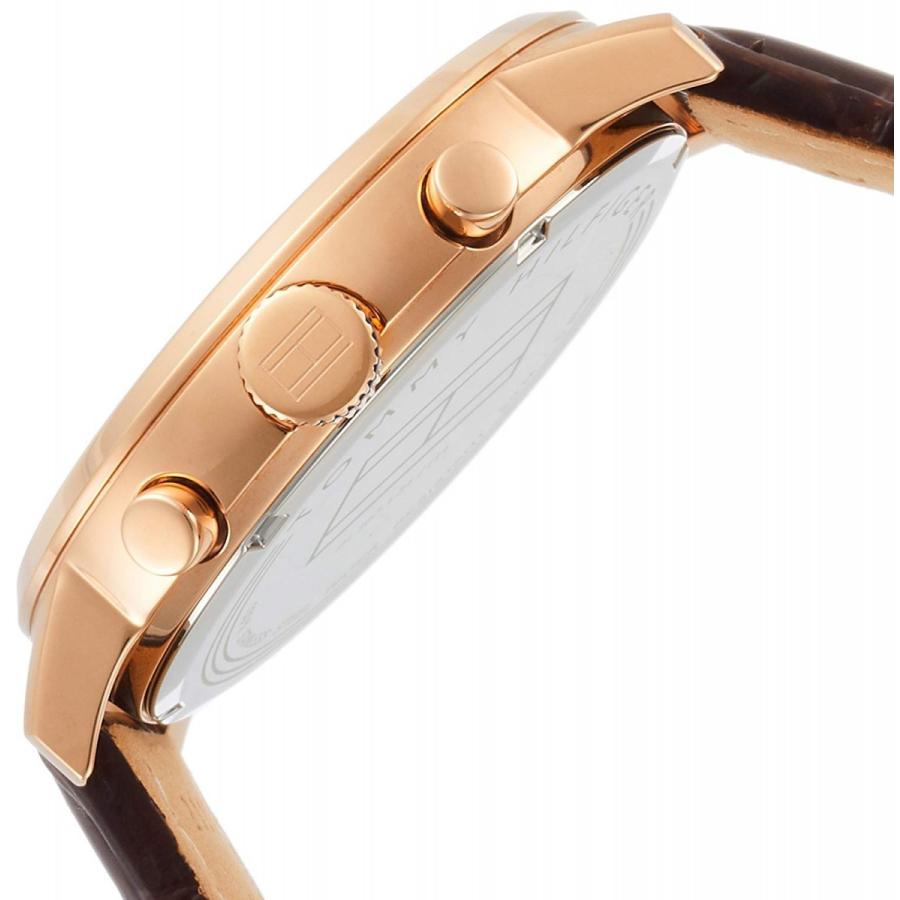  Shop Authentic Tommy Hilfiger Aiden Quartz Blue Dial Brown Leather Strap Watch for Men - 1791308 - Luxxuri