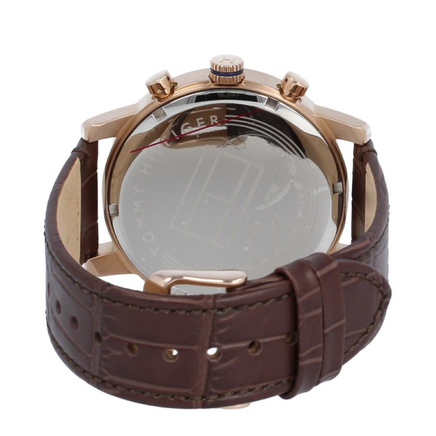  Shop Authentic Tommy Hilfiger Kane Brown Dial Brown Leather Strap Watch for Men - 1710400 - Luxxuri