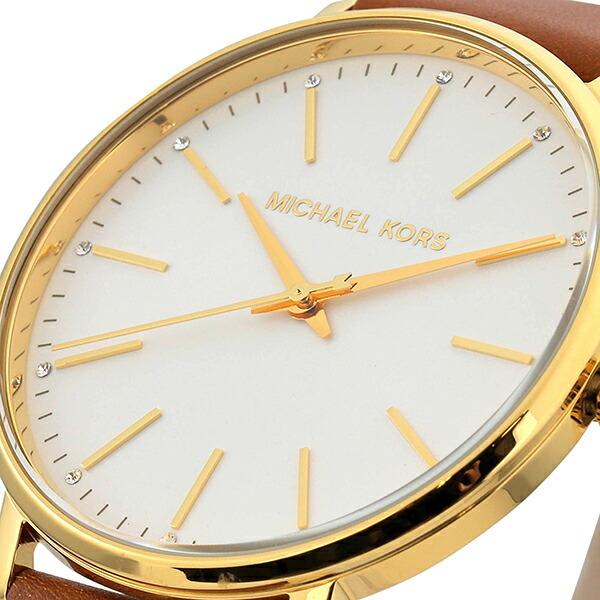  Shop Authentic Michael Kors Pyper Quartz Silver Dial Brown Leather Watch For Women - MK2740 - Luxxuri