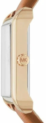  Shop Authentic Michael Kors Lake White Dial Brown Leather Strap Watch For Women - MK2584 - Luxxuri