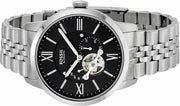  Shop Authentic Fossil Townsman Black Dial Silver Steel Strap Watch for Men - ME3107 - Luxxuri