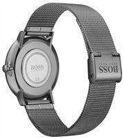  Shop Authentic Hugo Boss Horizon Blue Dial Black Mesh Bracelet Watch for Men - 1513734 - Luxxuri
