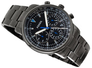  Shop Authentic Fossil Goodwin Chrono Analog Black Dial Grey Steel Strap Watch for Men - FS5518 - Luxxuri