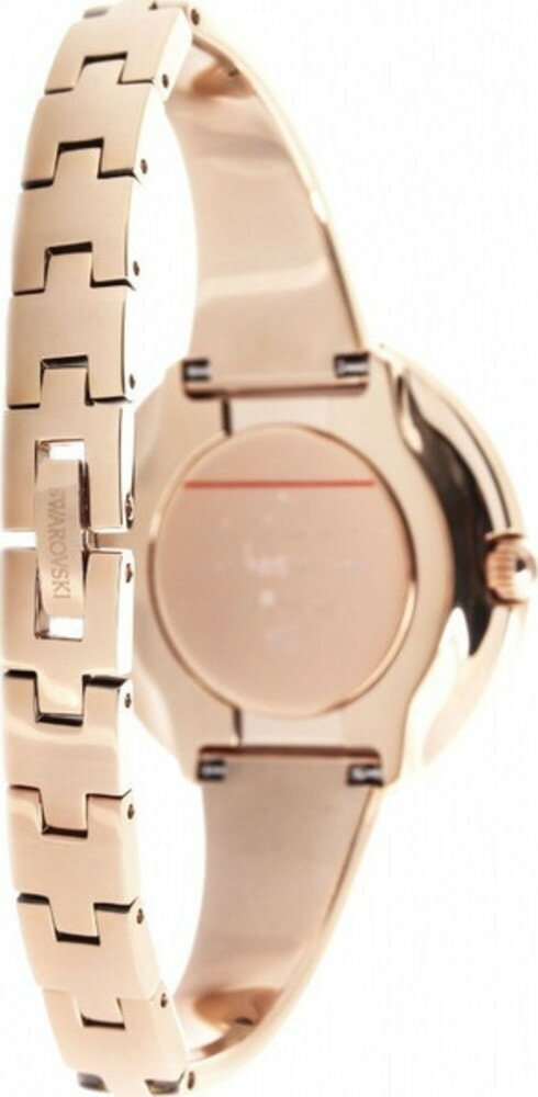  Shop Authentic Swarovski Crystalline Pure Black Dial Rose Gold Steel Strap Watch for Women - 5295334 - Luxxuri