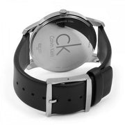  Shop Authentic Calvin Klein City Quartz Black Dial Black Leather Strap Watch for Men - K2G2G1C3 - Luxxuri