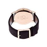  Shop Authentic Calvin Klein City Chronograph Brown Dial Brown Leather Strap Watch for Men - K2G2G6G3 - Luxxuri