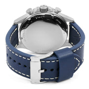  Shop Authentic Fossil Nate Chronograph White Dial Blue Leather Strap Watch for Men - JR1480 - Luxxuri