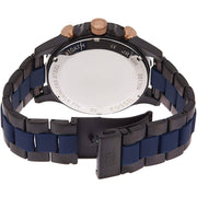  Shop Authentic Fossil Nate Chronograph Blue Dial Two Tone Steel Strap Watch for Men - JR1494 - Luxxuri