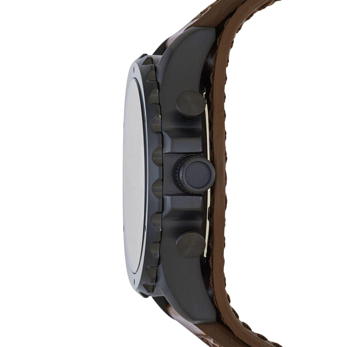  Shop Authentic Fossil Nate Chronograph Brown Dial Brown Leather Strap Watch for Men - JR1511 - Luxxuri