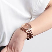  Shop Authentic Marc Jacobs Blade Chronograph Rose Gold Dial Rose Gold Steel Strap Watch for Women - MBM3102 - Luxxuri