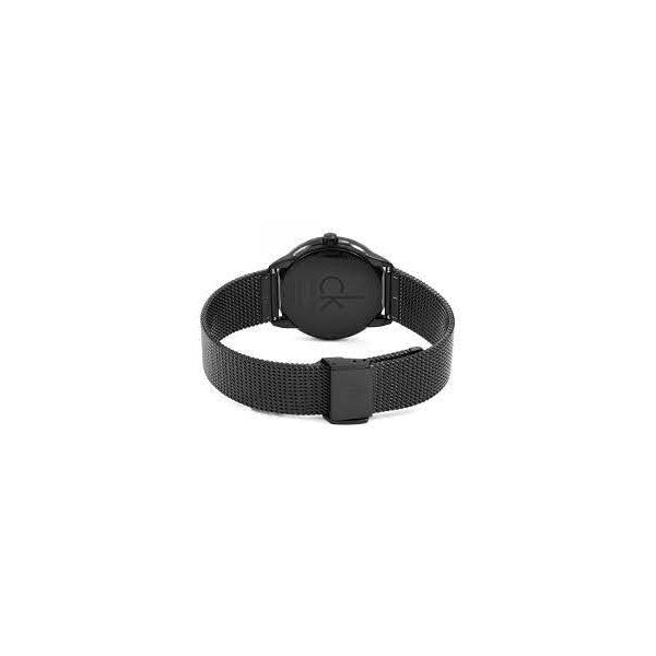  Shop Authentic Calvin Klein Minimal Black Dial Black Mesh Bracelet Watch for Men - K3M224B1 - Luxxuri