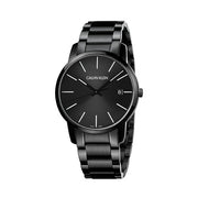  Shop Authentic Calvin Klein City Quartz Black Dial Black Steel Strap Watch for Men - K2G2G4B1 - Luxxuri