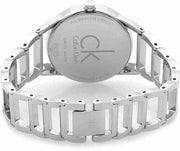  Shop Authentic Calvin Klein Stately Black Dial Silver Steel Strap Watch for Women - K3G23121 - Luxxuri