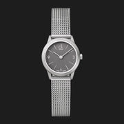  Shop Authentic Calvin Klein Minimal Grey Dial Silver Mesh Bracelet Watch for Women - K3M53154 - Luxxuri