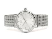  Shop Authentic Calvin Klein Surround Silver Dial Silver Mesh Bracelet Watch for Men - K3W21126 - Luxxuri