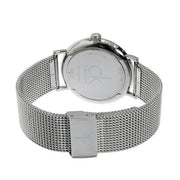  Shop Authentic Calvin Klein Surround Silver Dial Silver Mesh Bracelet Watch for Men - K3W21126 - Luxxuri