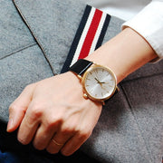  Shop Authentic Calvin Klein Surround Silver Dial Black Leather Strap Watch for Men - K3W215C6 - Luxxuri