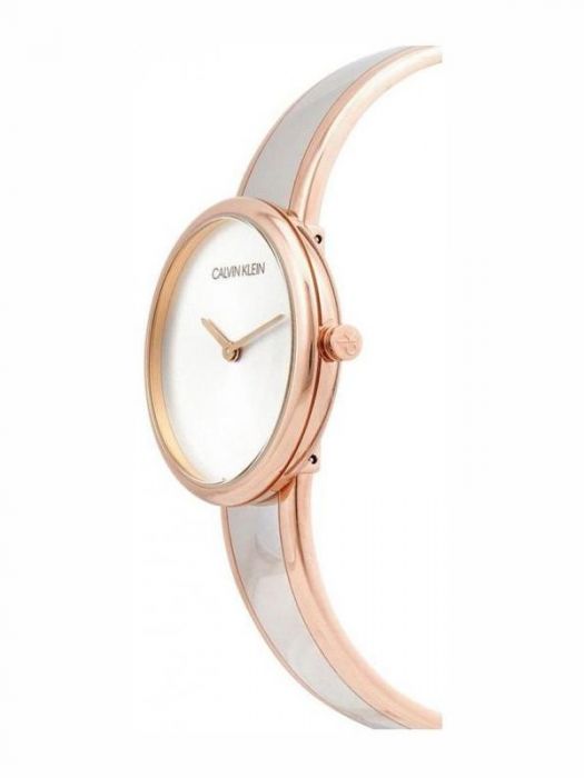  Shop Authentic Calvin Klein Seduce Silver Dial Two Tone Steel Strap Watch for Women - K4E2N61Y - Luxxuri