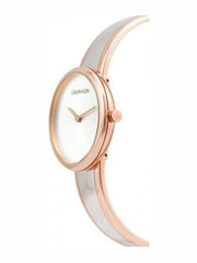  Shop Authentic Calvin Klein Seduce Silver Dial Two Tone Steel Strap Watch for Women - K4E2N61Y - Luxxuri