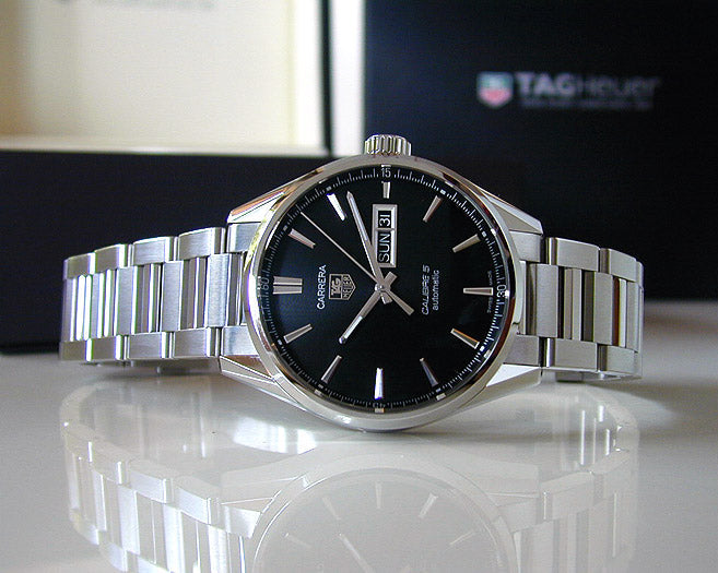  Shop Authentic Tag Heuer Carrera Black Dial Watch for Men - WAR201A.BA0723 - Luxxuri