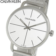  Shop Authentic Calvin Klein Even Quartz White Dial Silver Steel Strap Watch for Women - K7B21126 - Luxxuri