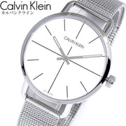  Shop Authentic Calvin Klein Even Quartz White Dial Silver Steel Strap Watch for Women - K7B21126 - Luxxuri