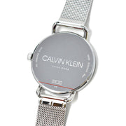  Shop Authentic Calvin Klein Even Quartz White Dial Silver Steel Strap Watch for Women - K7B21126 - Luxxuri
