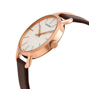  Shop Authentic Calvin Klein Even White Dial Brown Leather Strap Watch for Women - K7B236G6 - Luxxuri