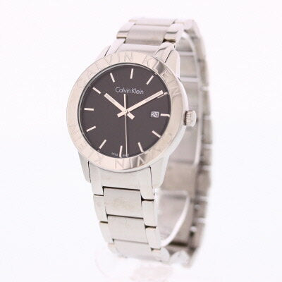  Shop Authentic Calvin Klein City Black Dial Silver Steel Strap Watch for Men - K7Q21141 - Luxxuri
