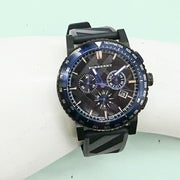  Shop Authentic Burberry The City Chronograph Black Dial Black Rubber Strap Watch For Men - BU9806 - Luxxuri