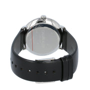  Shop Authentic Calvin Klein High Noon Quartz Black Dial Black Leather Strap Watch for Men - K8M211C1 - Luxxuri