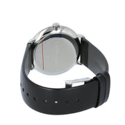 Shop Authentic Calvin Klein High Noon Quartz White Dial Black Leather Strap Watch for Men - K8M211C6 - Luxxuri