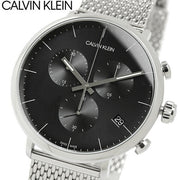  Shop Authentic Calvin Klein High Noon Chronograph Black Dial Silver Mesh Bracelet Watch for Men - K8M27121 - Luxxuri