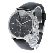  Shop Authentic Calvin Klein Posh Black Dial Black Leather Strap Watch for Men - K8Q371C1 - Luxxuri