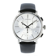  Shop Authentic Calvin Klein Posh Silver Dial Black Leather Strap Watch for Men - K8Q371C6 - Luxxuri