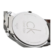  Shop Authentic Calvin Klein City Silver Dial Silver Steel Strap Watch for Men - K2G2G146 - Luxxuri