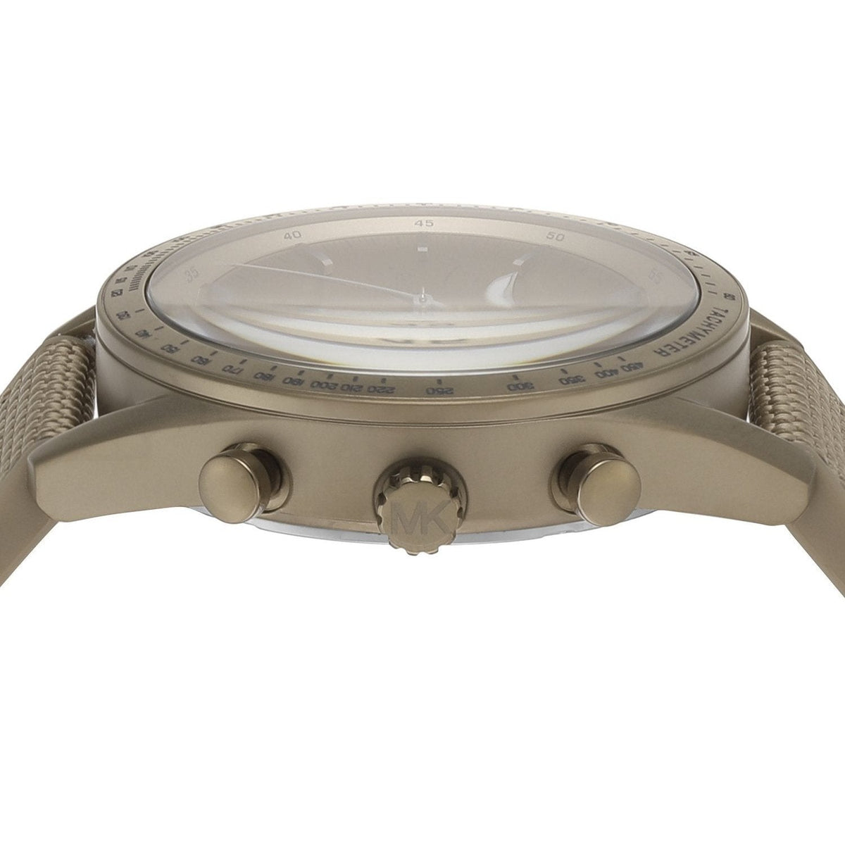  Shop Authentic Michael Kors Warren Chronograph Beige Dial Beige Nylon Strap Watch for Men - MK9145 - Luxxuri
