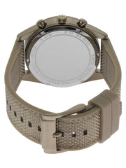  Shop Authentic Michael Kors Warren Chronograph Beige Dial Beige Nylon Strap Watch for Men - MK9145 - Luxxuri