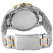  Shop Authentic Fossil Garrett Analog Black Dial Two Tone Steel Strap Watch for Men - FS5771 - Luxxuri