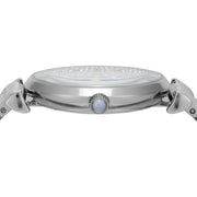  Shop Authentic Emporio Armani Gianni T-Bar Quartz Blue Dial Silver Steel Strap Watch For Women - AR11594 - Luxxuri